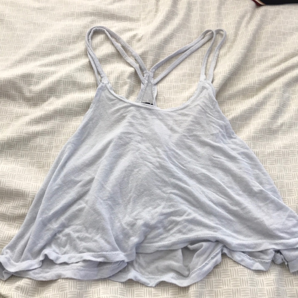 Brandy light blue top